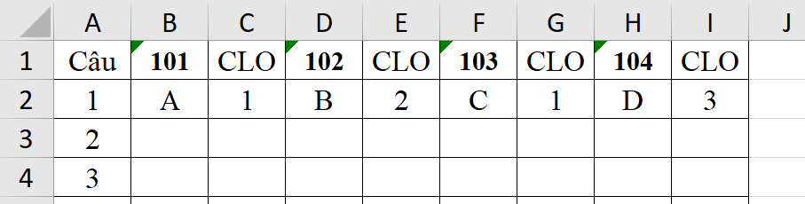 Mẫu File Đáp Án
